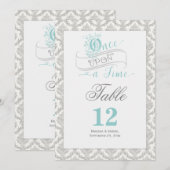 おとぎ話 Once Upon a Time 両面テーブルカード 招待状 (正面/裏面)