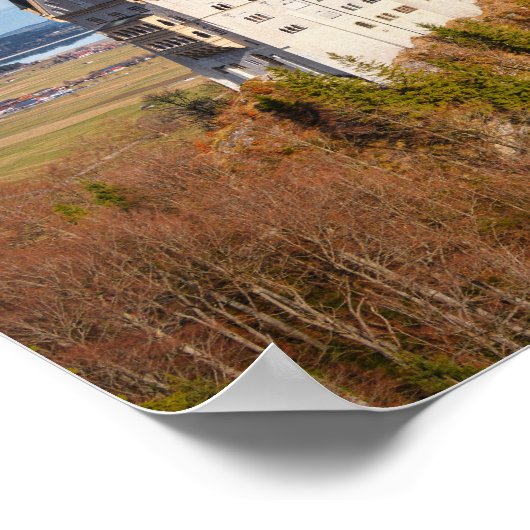 おとぎ話Neuschwansteinドイツ ポスター (角)