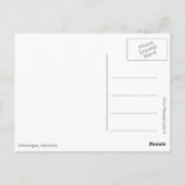 おとぎ話Neuschwansteinドイツ ポストカード (裏面)