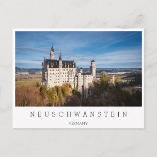 おとぎ話Neuschwansteinドイツ ポストカード