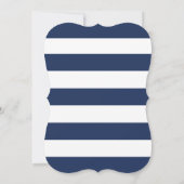 おとこのベイビーシャワーの招待状 招待状 (裏面)