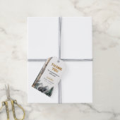 おとこの大冒険が始まる！ | 森のクマのベビーシャワーパーティー ギフトタグ (より糸付き)