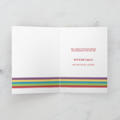 おとなしいお願いのクリスマス/祝日のフォトカード シーズンカード (内部)