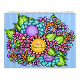 おとなしいリマインダ前向きン考え予定表 カレンダー