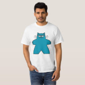 おとなしい猫用Tシャツ Tシャツ (正面フル)