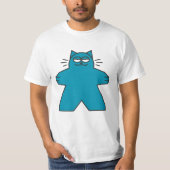おとなしい猫用Tシャツ Tシャツ (正面)