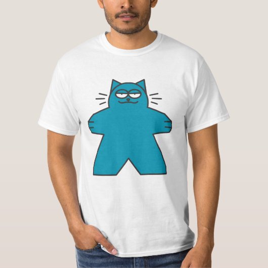 おとなしい猫用Tシャツ Tシャツ (正面)