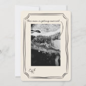 おとぼけ イクメン 乾杯とビール独身 招待状 (裏面)