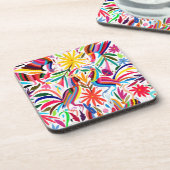 おとみカラフルプリント、フローラ/動物型 コースター (左側)