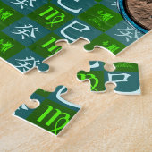 おとめ座と水の蛇 ジグソーパズル (側面)