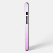 おとめ座の乙女 ゾディアック パープル iPhoneケース (左側面)