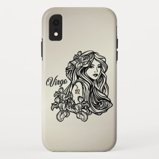 おとめ座の乙女 黄金の星座 Case-Mate iPhoneケース (裏面)