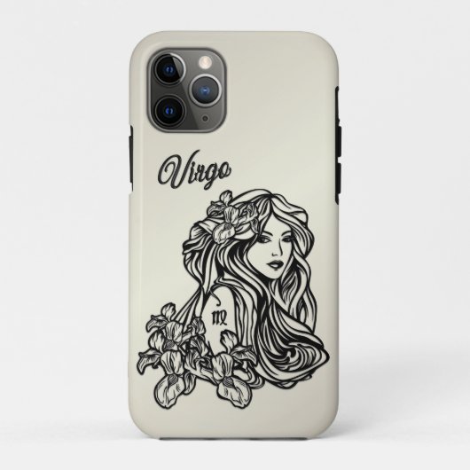 おとめ座の乙女 黄金の星座 Case-Mate iPhoneケース (裏面)