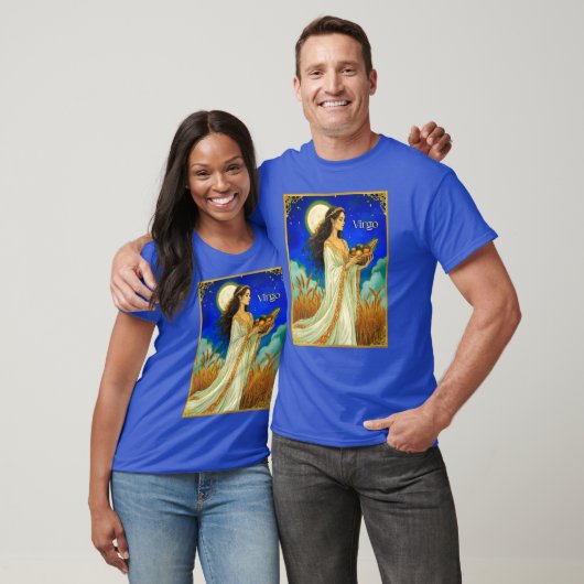 おとめ座の夜空の美 Tシャツ (ユニセックス)