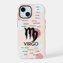 おとめ座の性格特性 乙女ギフト iPhone 15ケース