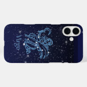 おとめ座の星座と星 Case-Mate iPhoneケース (裏面 (横))