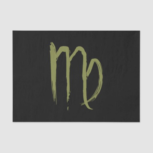 おとめ座の星座情報（８月・９月生まれの占星術） 薄葉紙 (正面)