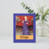 おとめ座の星座 ポストカード (スタンド正面)