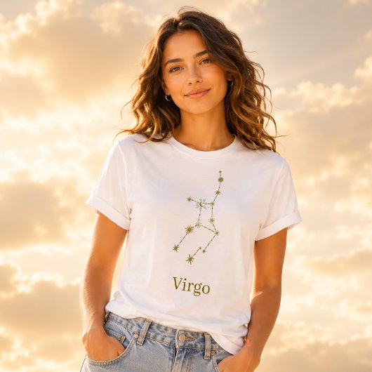 おとめ座の星座 Tシャツ