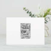 おとめ座の言葉の雲のインスピレーション 招待状 (スタンド正面)