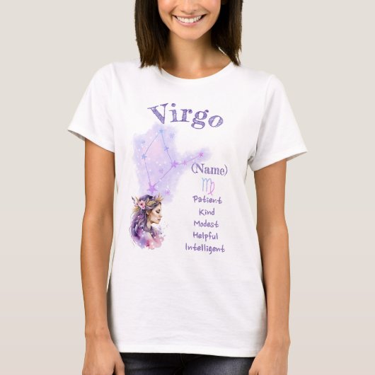 おとめ座のTシャツ *1 Tシャツ (正面)