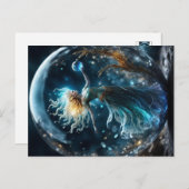 おとめ座 ポストカード (正面/裏面)