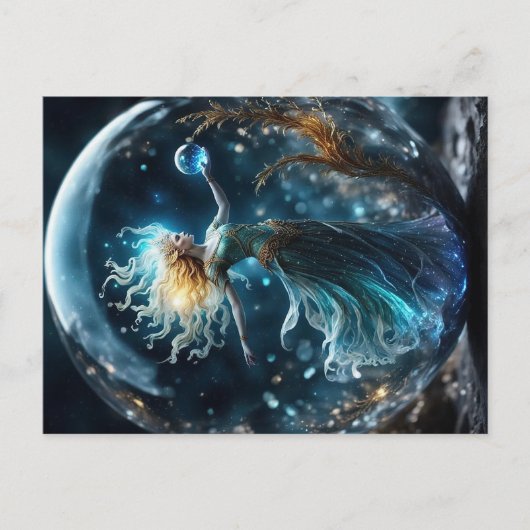 おとめ座 ポストカード (正面)