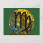 おとめ座 ポストカード (正面)