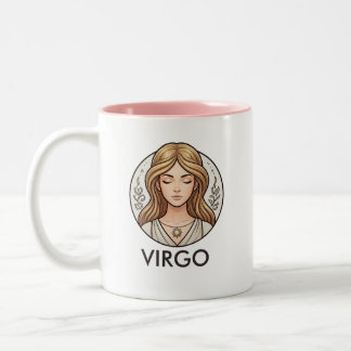 おとめ座 占星術 誕生日 コーヒーマグ ツートーンマグカップ