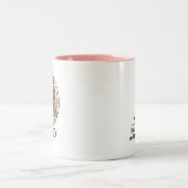 おとめ座 占星術 誕生日 コーヒーマグ ツートーンマグカップ (中央)