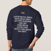 おとめ座、占星術、 Tシャツ (裏面)