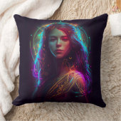 おとめ座 天体 デザイン クッションカバー クッション (ブランケット)