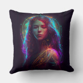 おとめ座 天体 デザイン クッションカバー クッション (裏面)