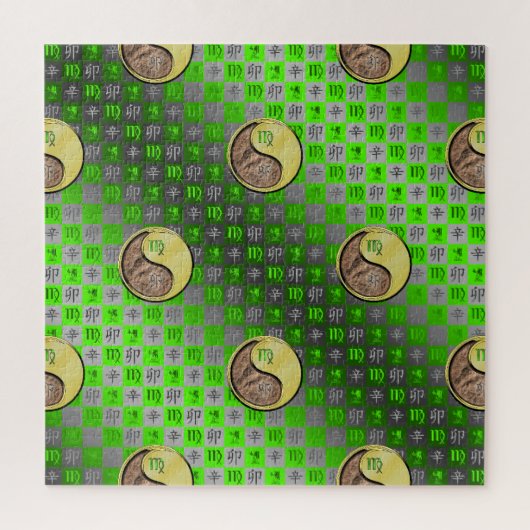 おとめ座 & 金のうさぎ ジグソーパズル (縦)