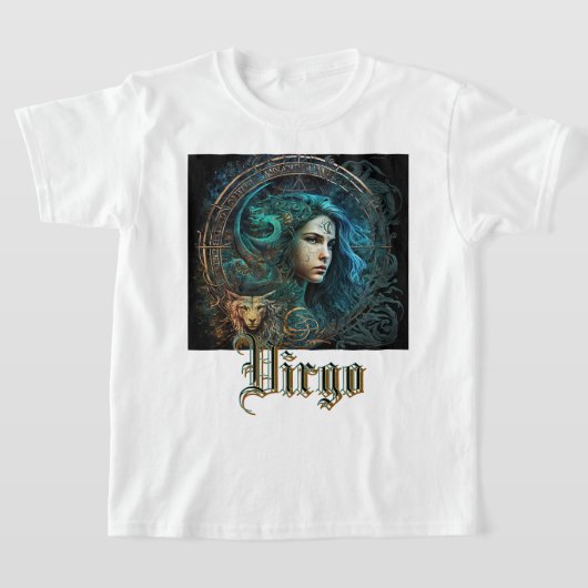 おとめ座 Tシャツ (レイダウン)
