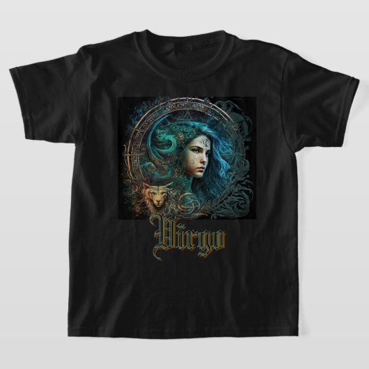 おとめ座 Tシャツ (レイダウン)