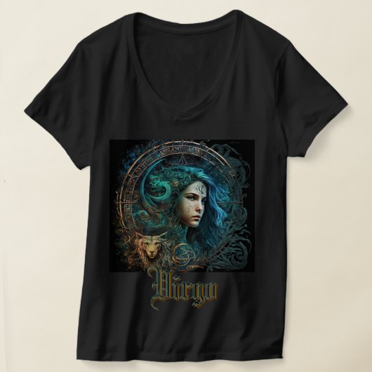 おとめ座 Tシャツ (レイダウン)