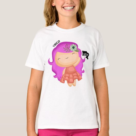 おとめ座 Tシャツ (正面)