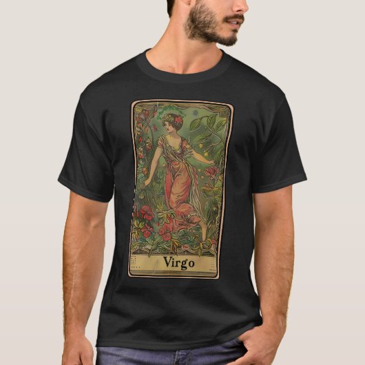 おとめ座 Tシャツ (正面)