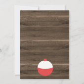 おとりを大きな1歳の誕生日招待状 招待状 (裏面)