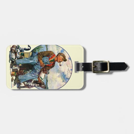 おとり ラゲッジタグ (正面横)