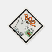 おどろき！幽霊 スタンダードカクテルナプキン (角)