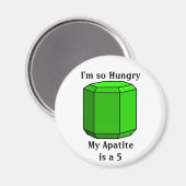 おなかがすいたからアパタイトは5だ マグネット (正面/裏面)