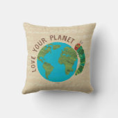 おなかがすいた毛虫が君の惑星を愛している クッション (裏面)