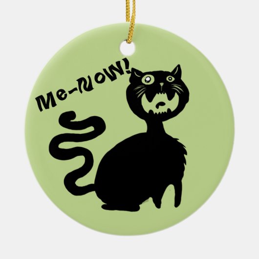 おなかがすいた猫たち~オーナメント セラミックオーナメント (正面)