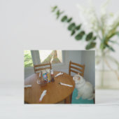 おなかがすいた猫 ポストカード (スタンド正面)