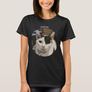 おなかがすいた猫II Tシャツ