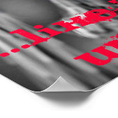 おなかがすいている ポスター (角)