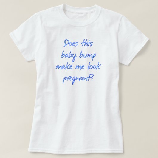 おなかのふくらみ Tシャツ (デザイン正面)