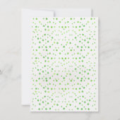 おなかの中の赤ちゃんパーティー タコのサンクスカード 招待状 (裏面)